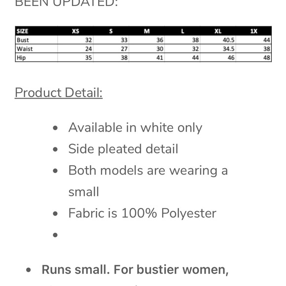 Pearl color  Plisse Dress  fits size 10 or 12 - Picture 4 of 7